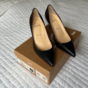 Christian Louboutin Décolleté 554 70 Napa Shiny heels.